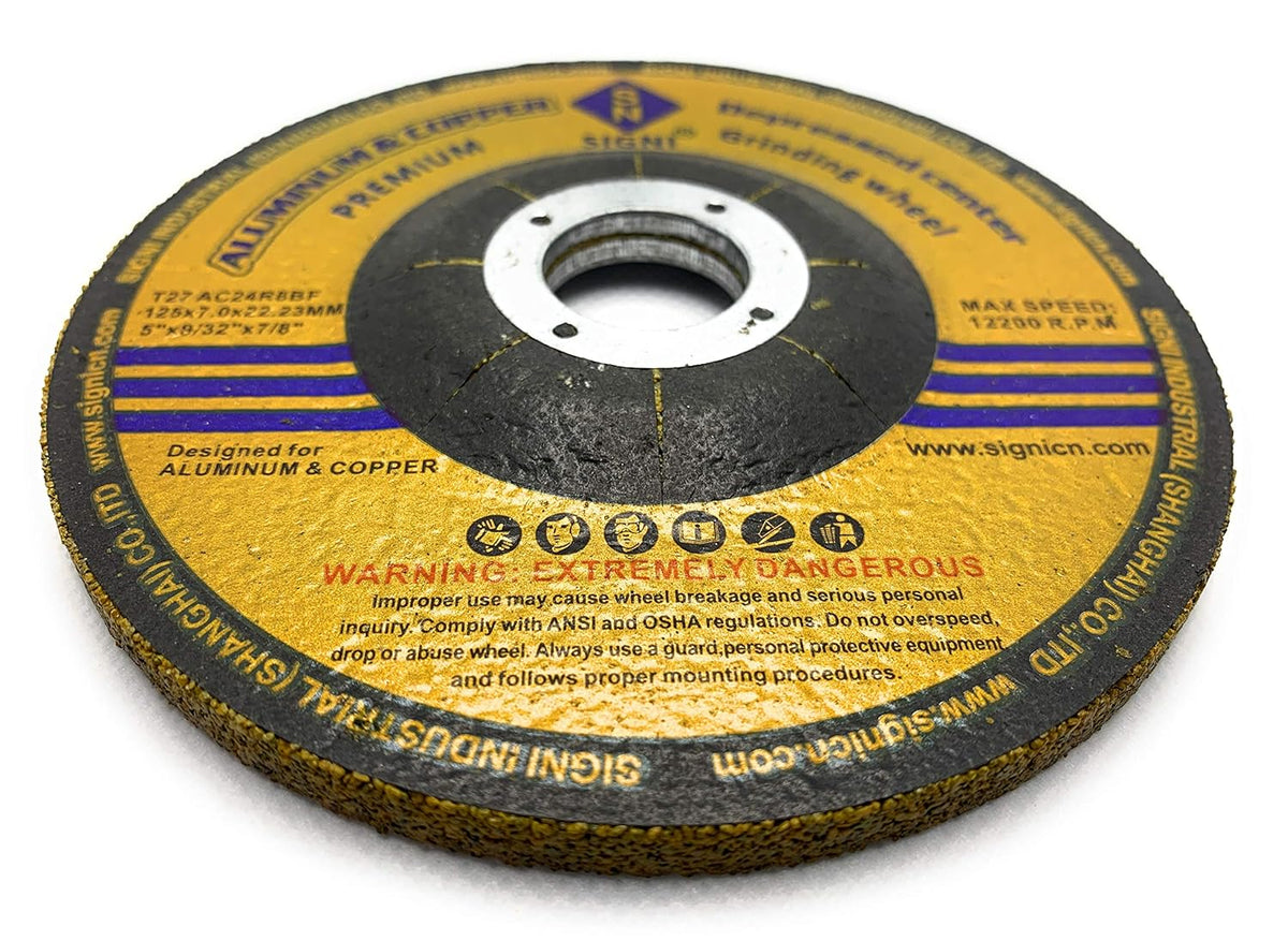 Aluminum Grinding Wheel 5 inch 10 Pack N325922