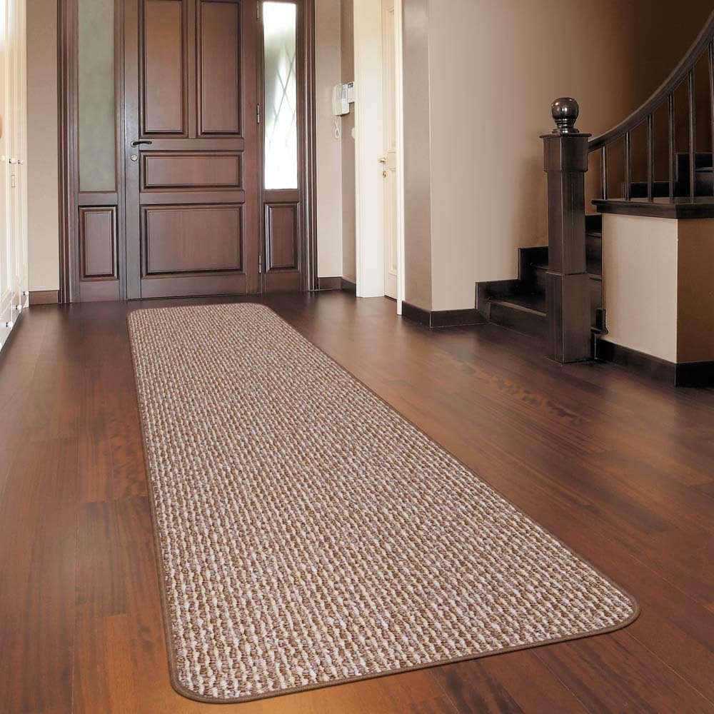 Skid-Resistant Carpet Runner - Praline Brown - 20 Feet X 27 Inches A6630