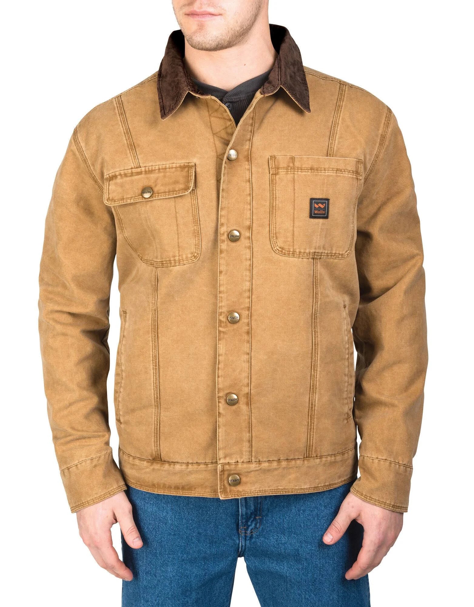 Pecan XXL Duck Cotton Twill Jacket L70626