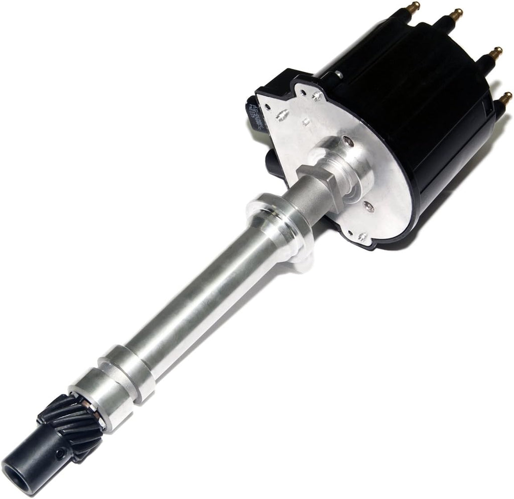 Ignition Distributor with Cap & Rotor Compatible with Chevy GMC C/K Pickup Truck Van Camaro 5.0L 5.7L 7.4L Pack of 2 J538734
