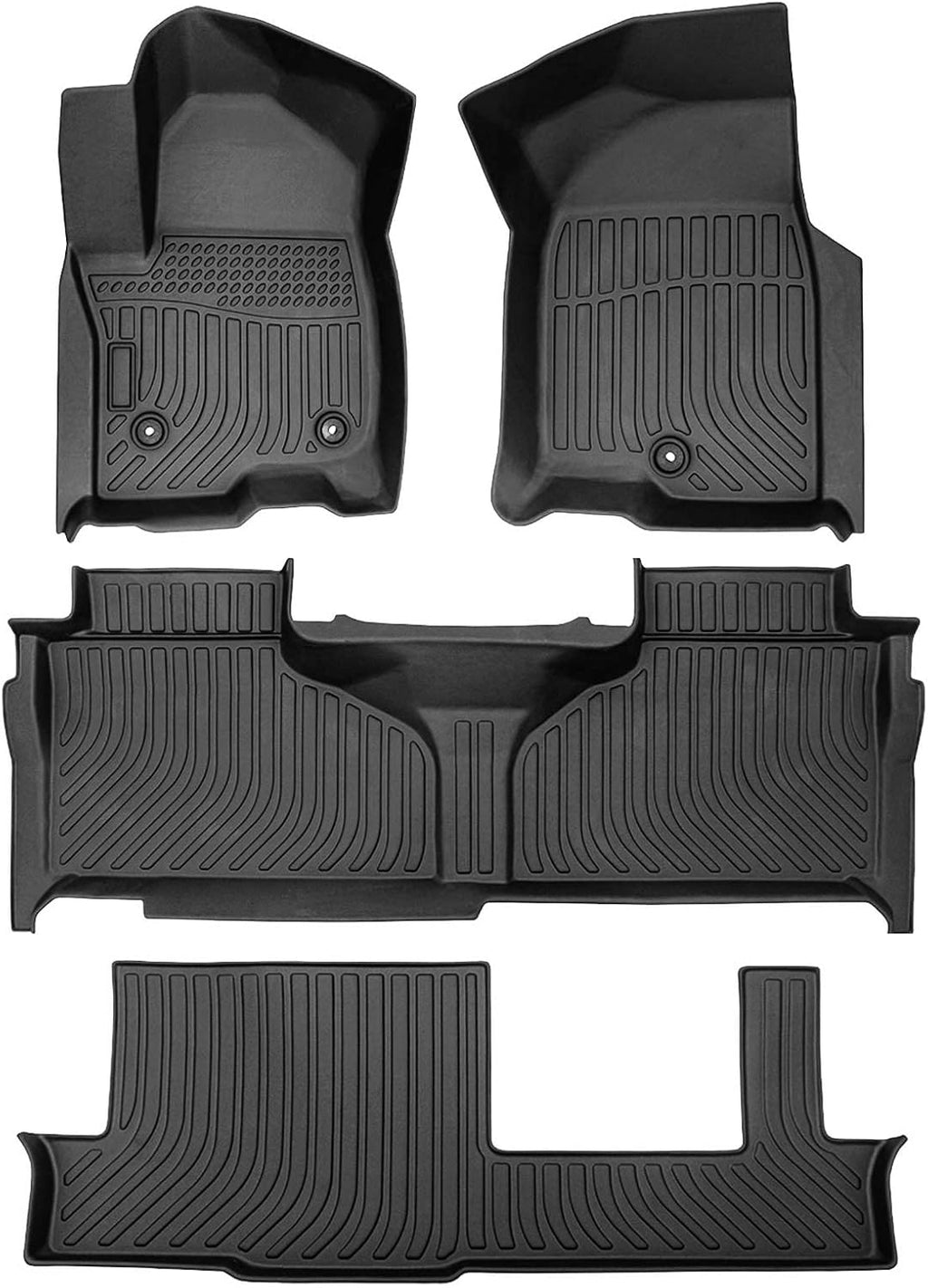 All Weather Floor Liner 2 Row Heavy Duty Pack of 2 G4423