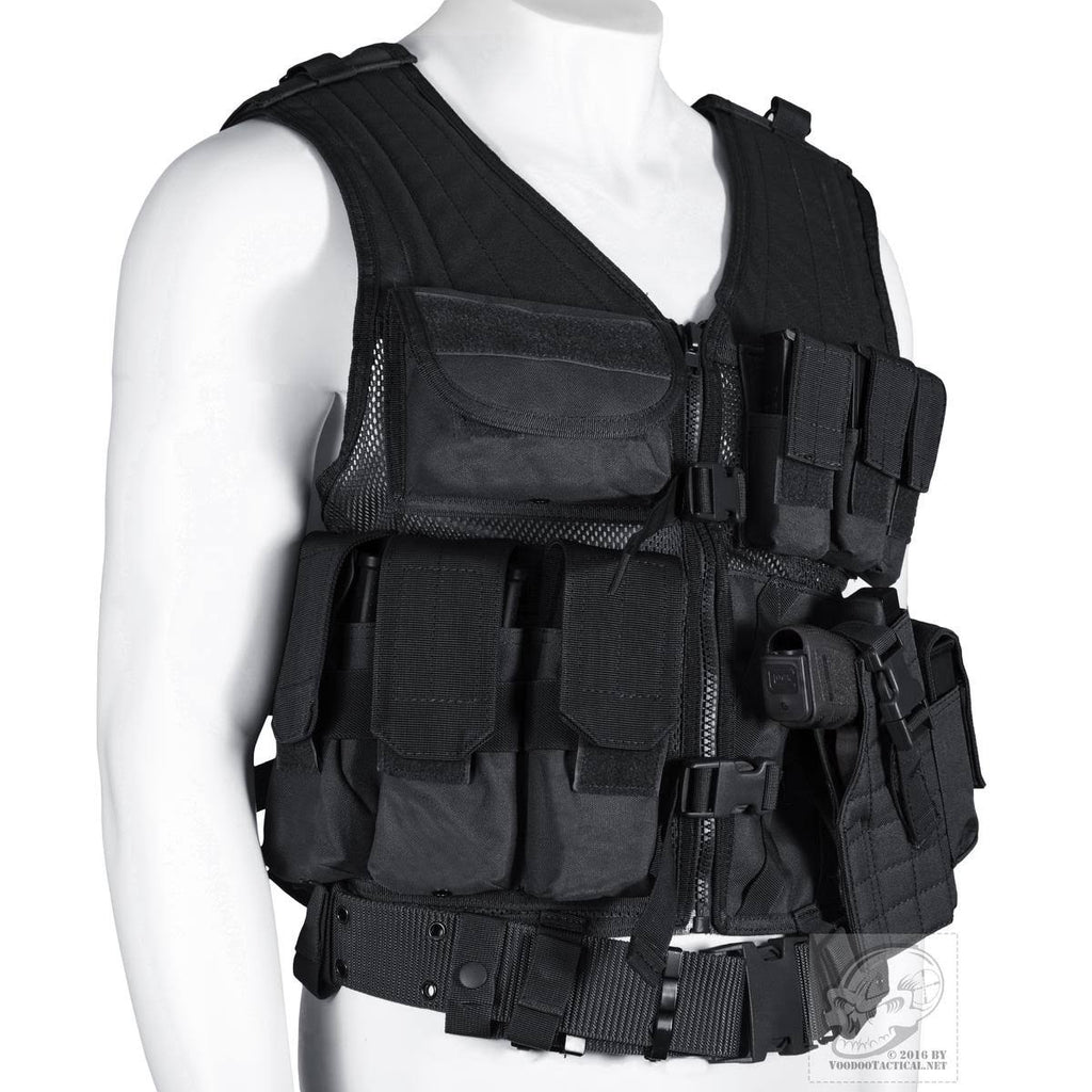 Black Entry Assault Vest F853859