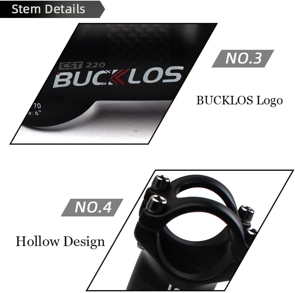 31.8mm Carbon Aluminum Bike Stem F715270