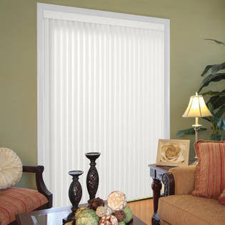 3.5 in. Vertical Blind Reversible Steel Head Rail 104 x 84 in. Z662091