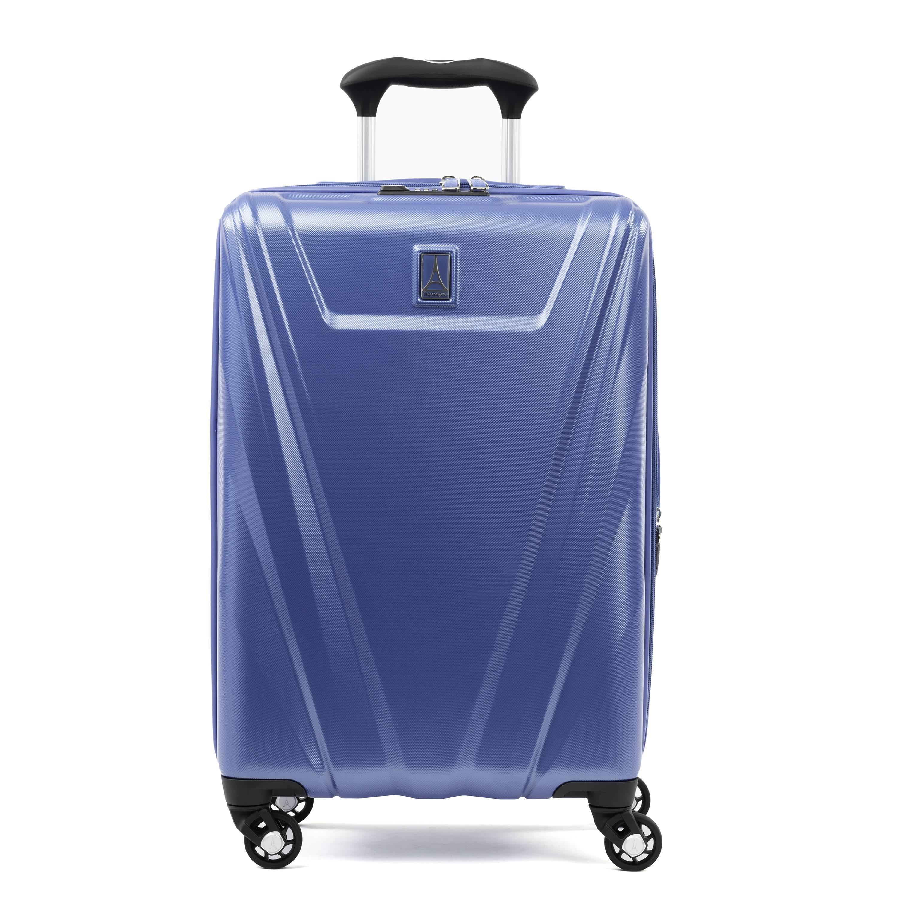 Azure Blue Expandable Carry-On Hardside Spinner D56110
