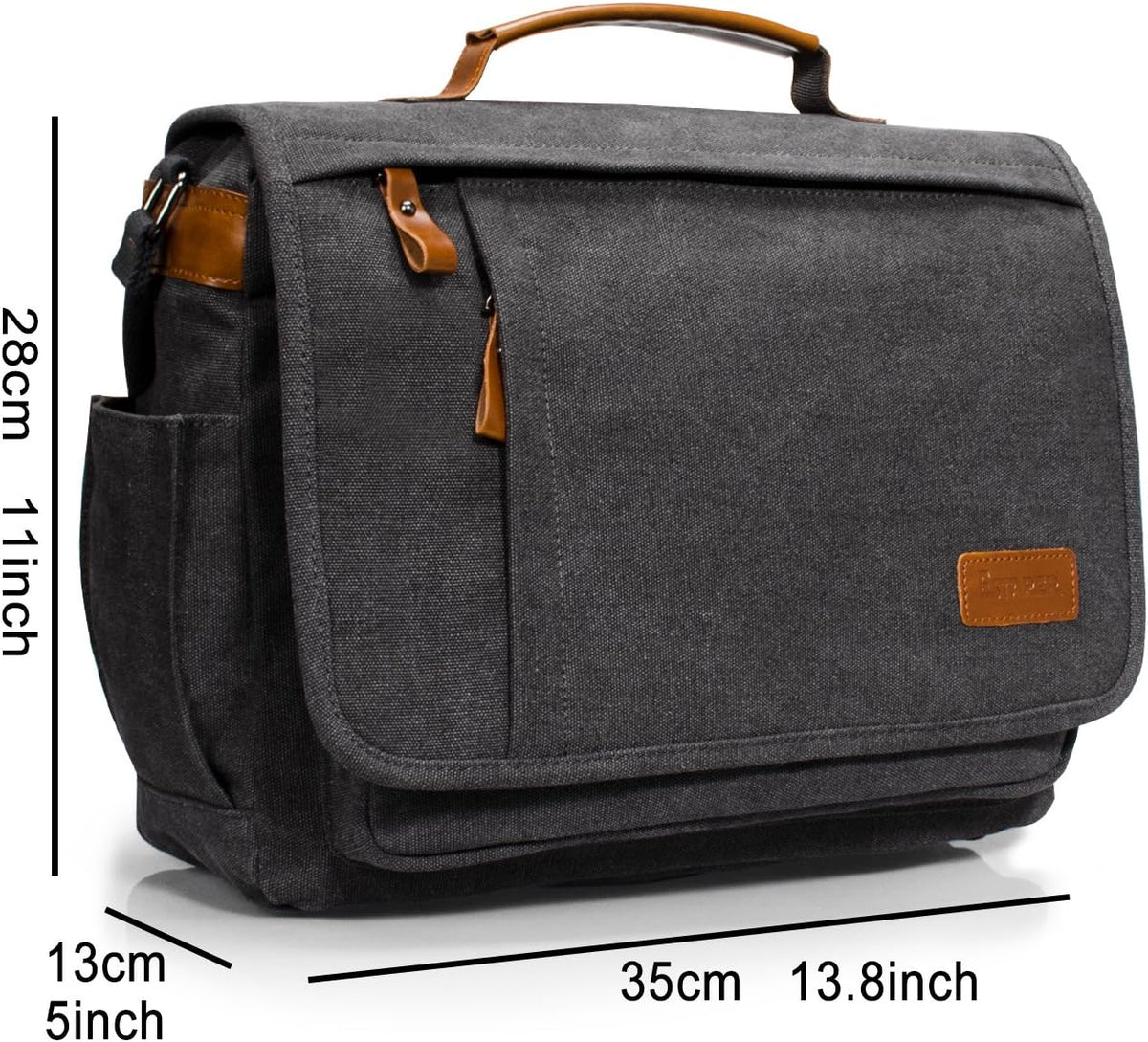 Camera Messenger Bag for DSLR Cameras Laptop 15.6inch Shoulder Bag with Camera Insert Sleeve Z90060