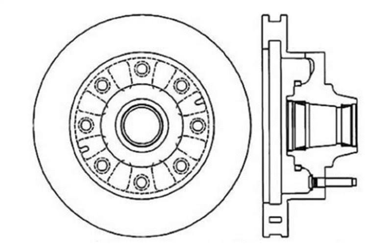Drilled Sport Brake Rotor M38743