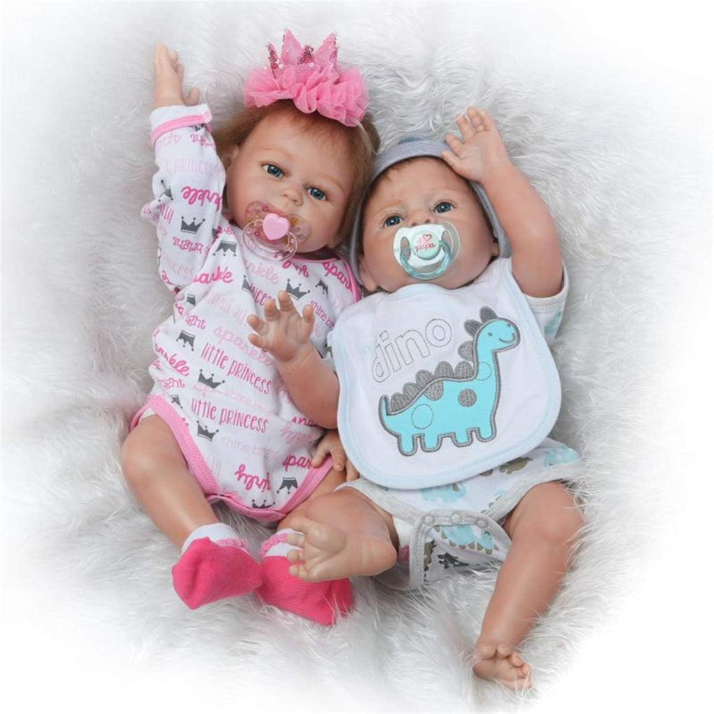 20 inch Anatomically Correct Reborn Baby Dolls 2 PCS H519