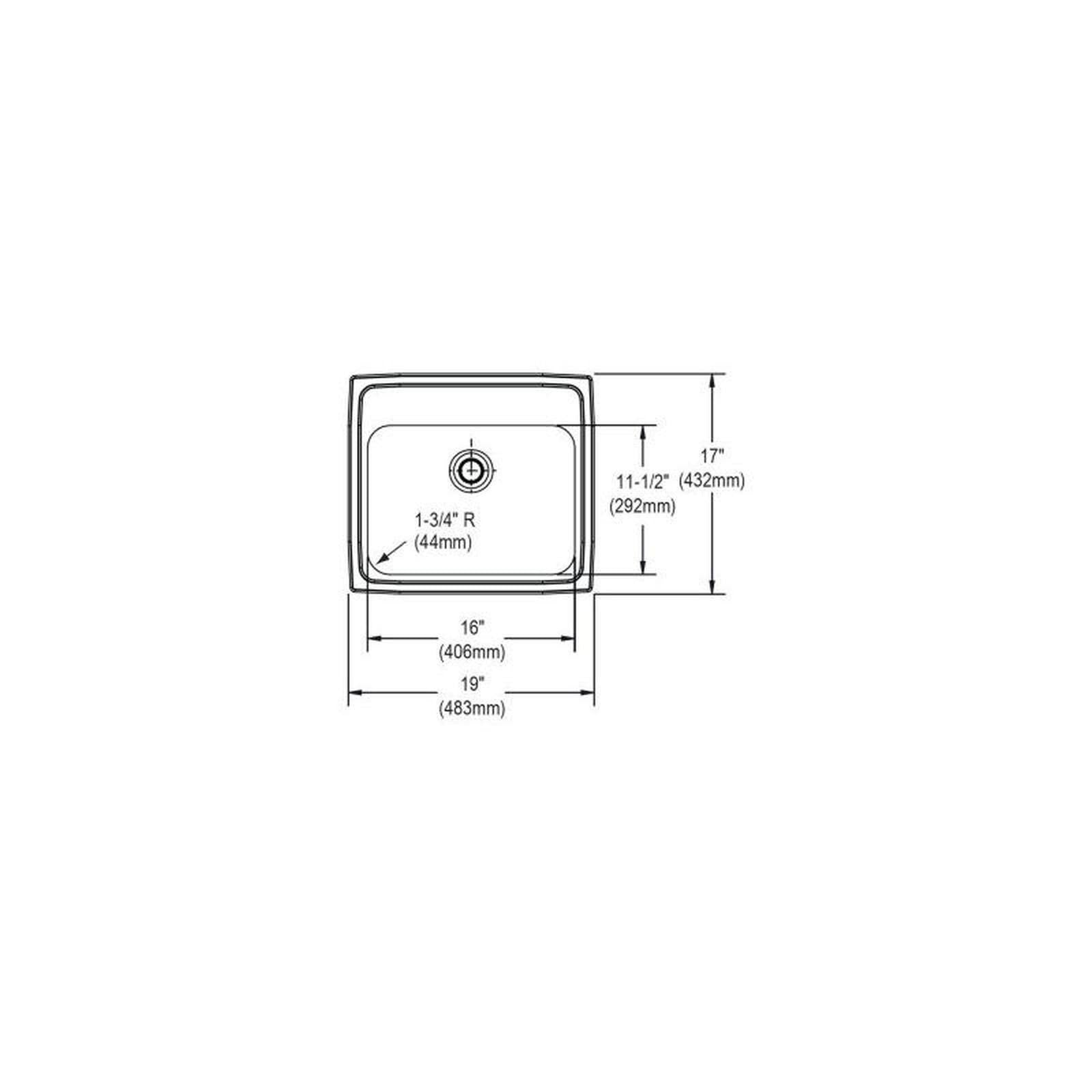 Stainless Steel Bathroom Sink X91108