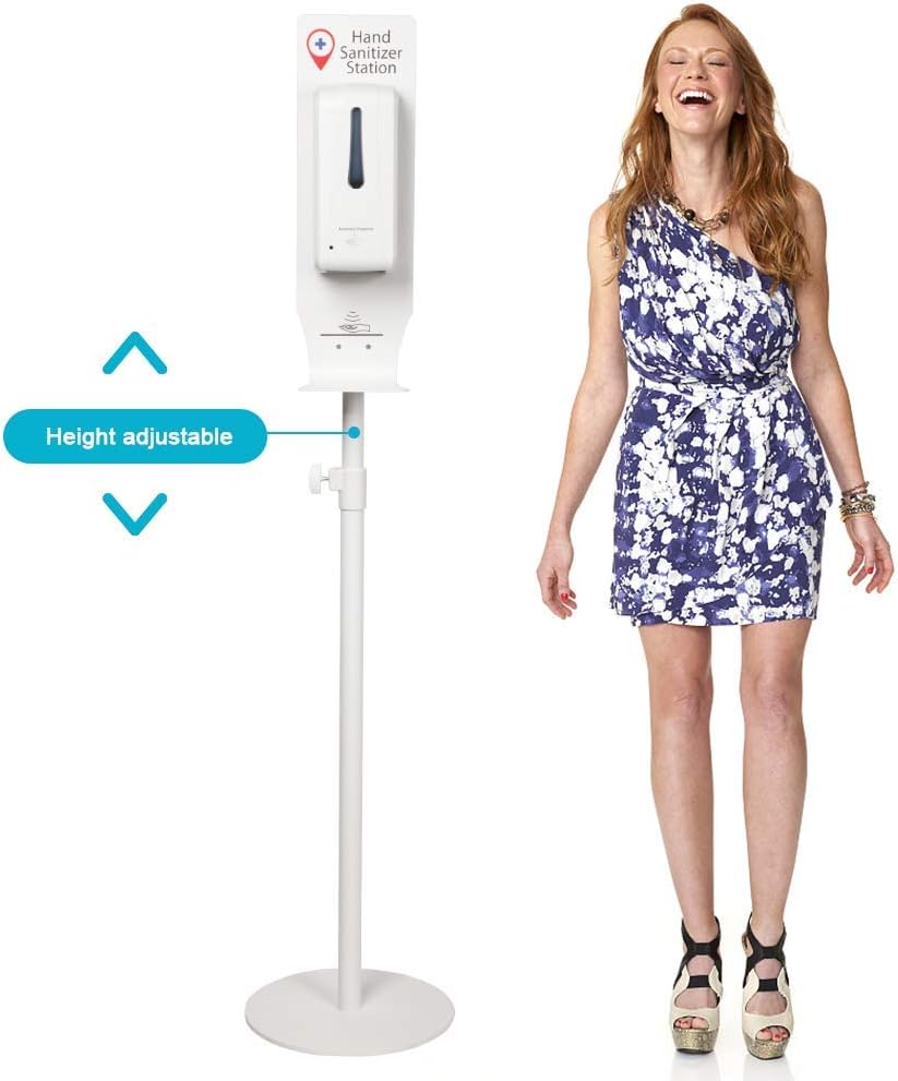 Pack of 2 Automatic Sanitizer Dispenser with Metal Stand W170274