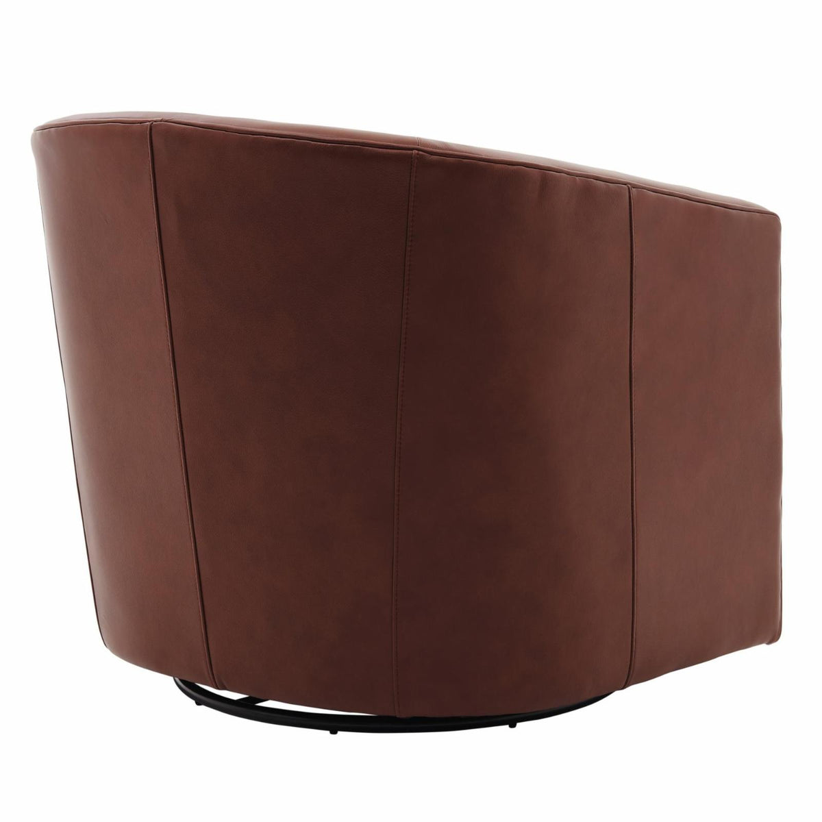Top Grain Leather Swivel Chair D883012