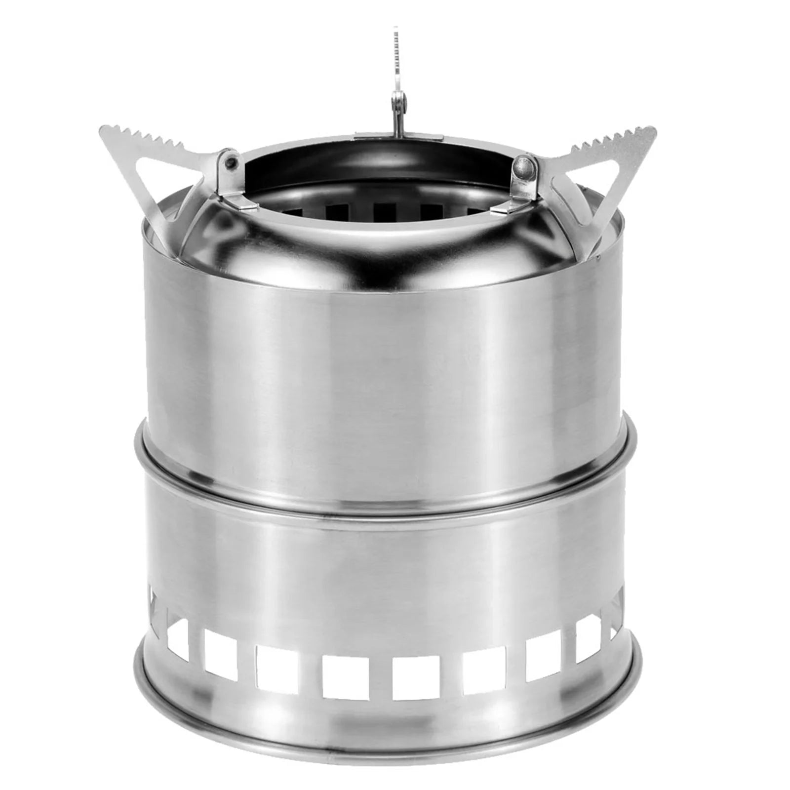 Portable Stainless Steel Wood Stove for Camping BBQ A9270