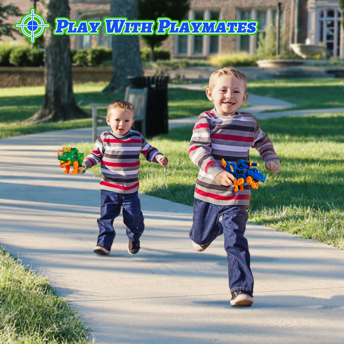 2 Pack Dinosaur Blasters Guns Toys X74276