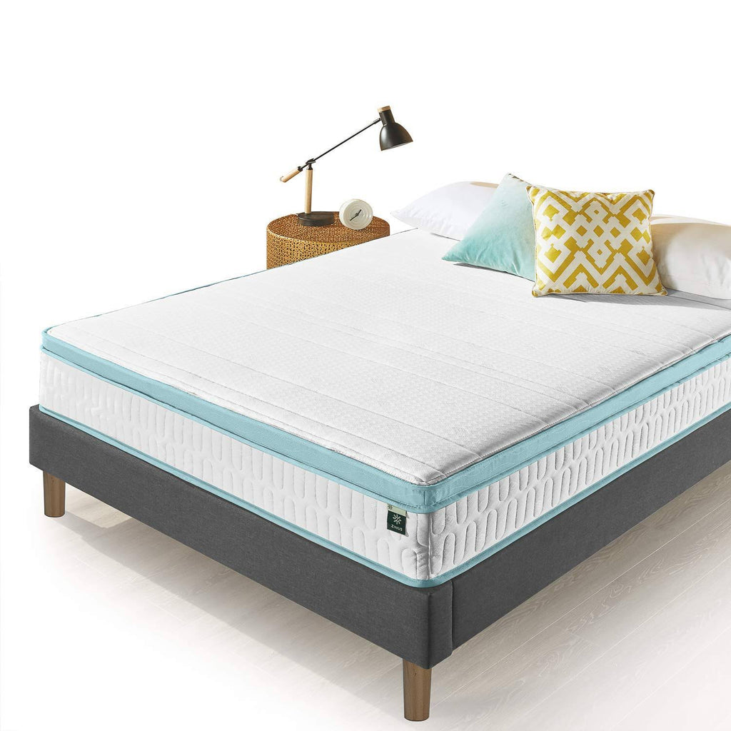 King Mint Green Memory Foam Hybrid Spring Mattress U77759