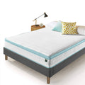 King Mint Green Memory Foam Hybrid Spring Mattress U77759
