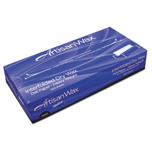 Dry Wax Paper, 8 x 10 3/4, White, 500/Box C804865