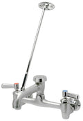 Chrome-Plated Cast Brass Sink Faucet with Lever Handles E44492
