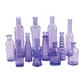 Vintage Bottle Collection Purple D117