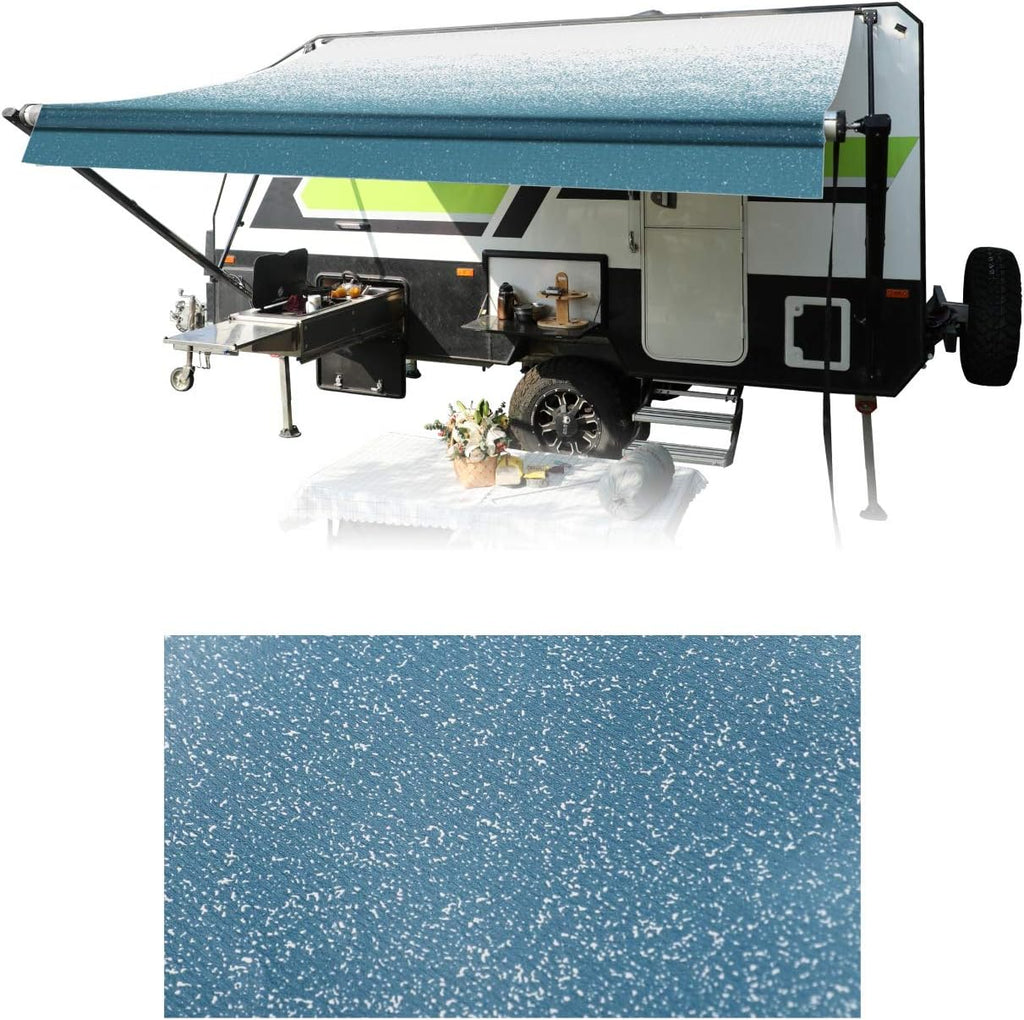 RV Awning Fabric Replacement Gray Fade M177621