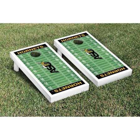 Regulation Cornhole Game Set Football Field Version L4861
