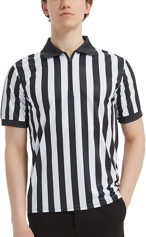 Men's Pro Referee Shirt with Quarter Zipper J53538