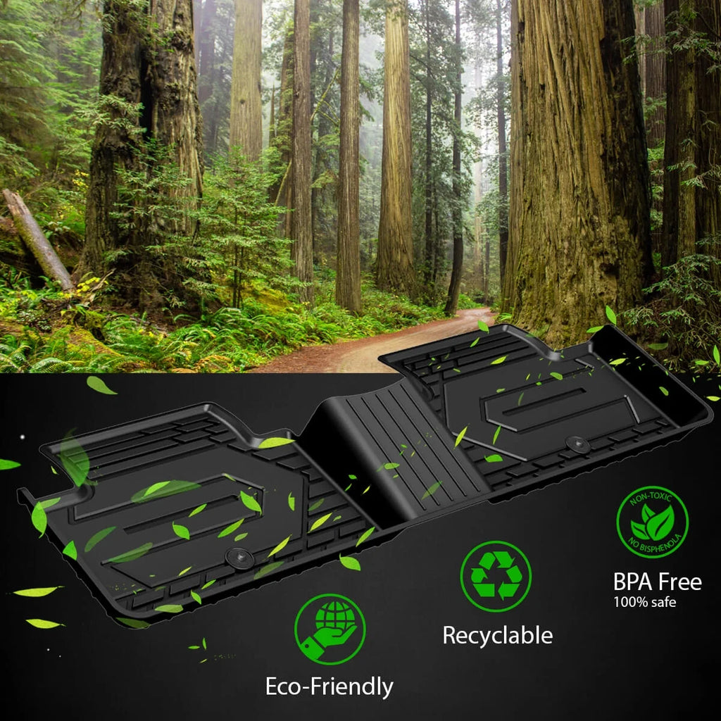 Black TPE Floor Liners for Toyota Camry F631