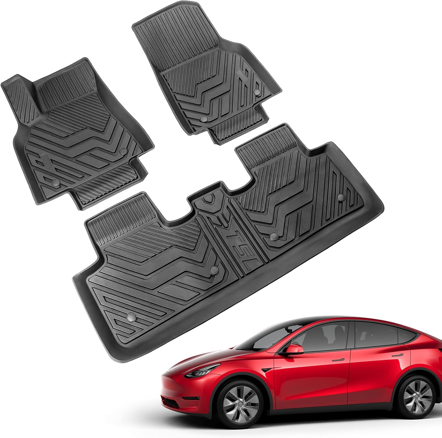 Tesla Model Y Trunk Mat Floor Mats Cargo Liner L433