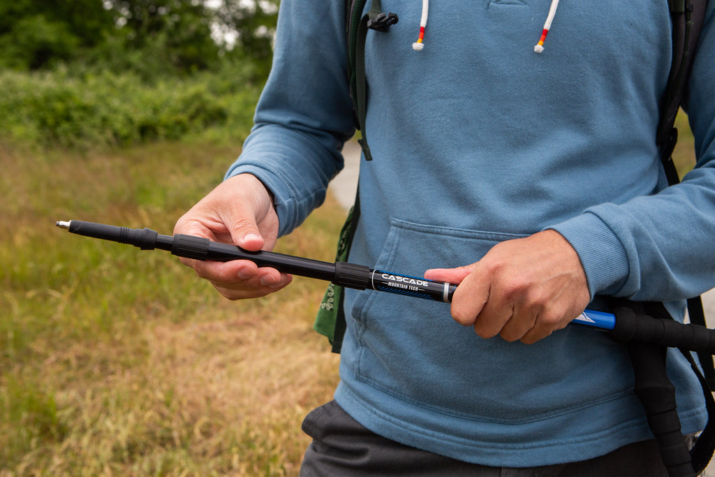 Aircraft-Grade Aluminum Anti-shock Twist Lock Trekking Poles L3804