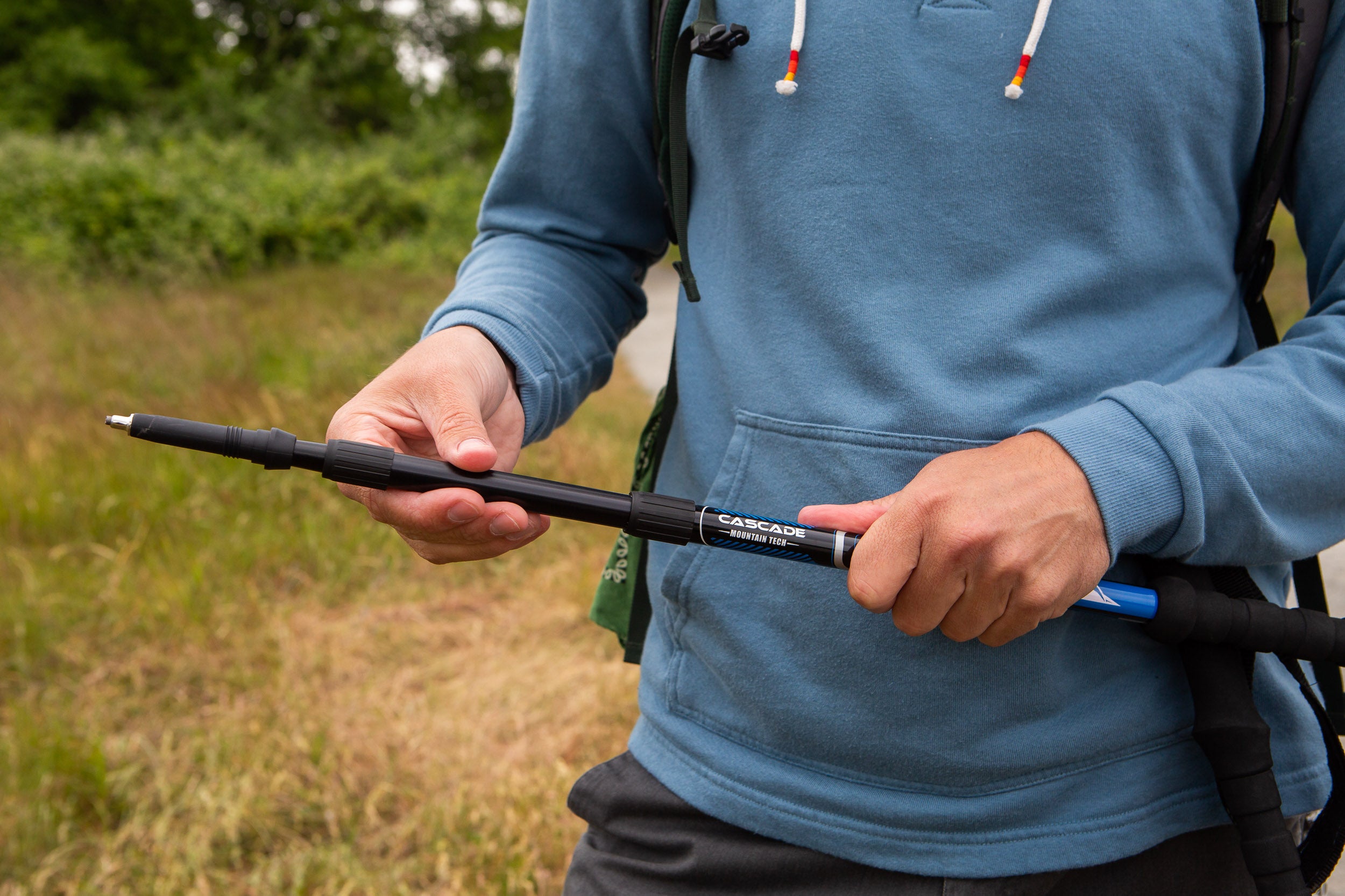 Aircraft-Grade Aluminum Anti-shock Twist Lock Trekking Poles L3804