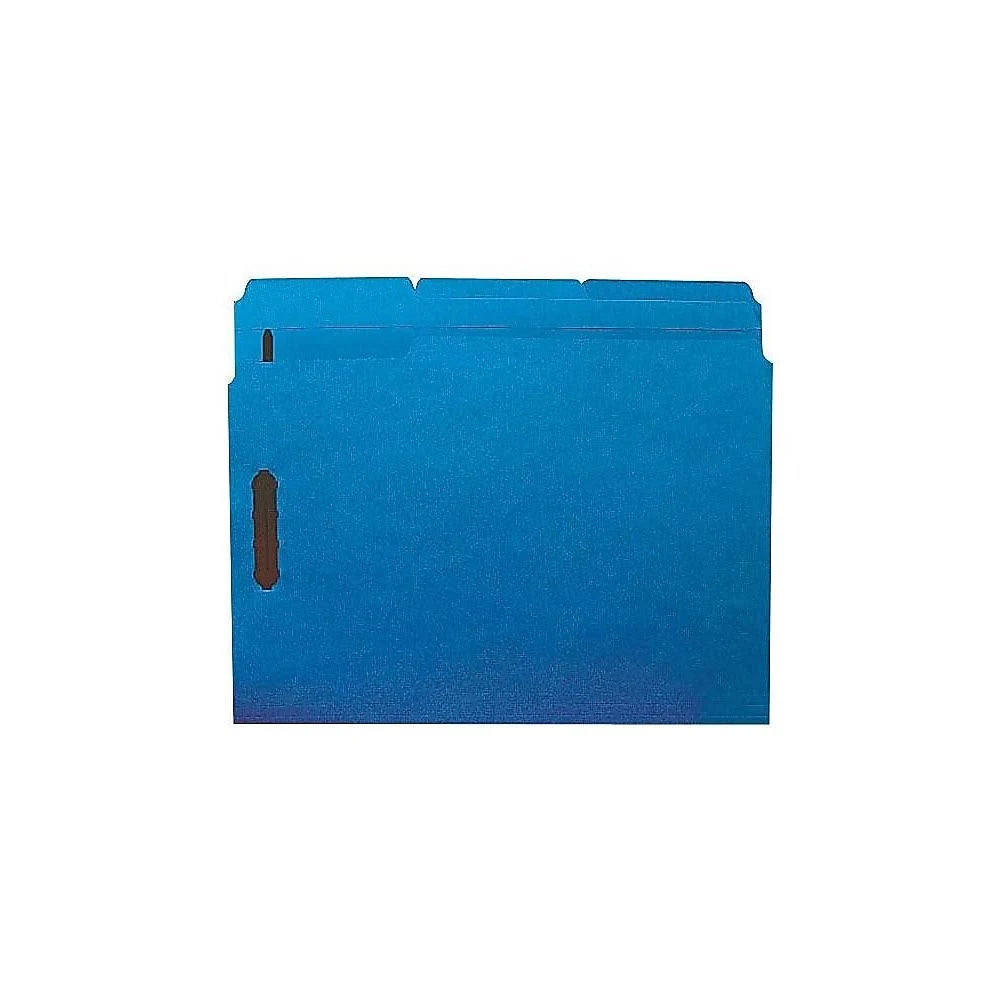Reinforced Classification Folder, 2x22 Expansion, Letter size, Blue, 50/Box L8625