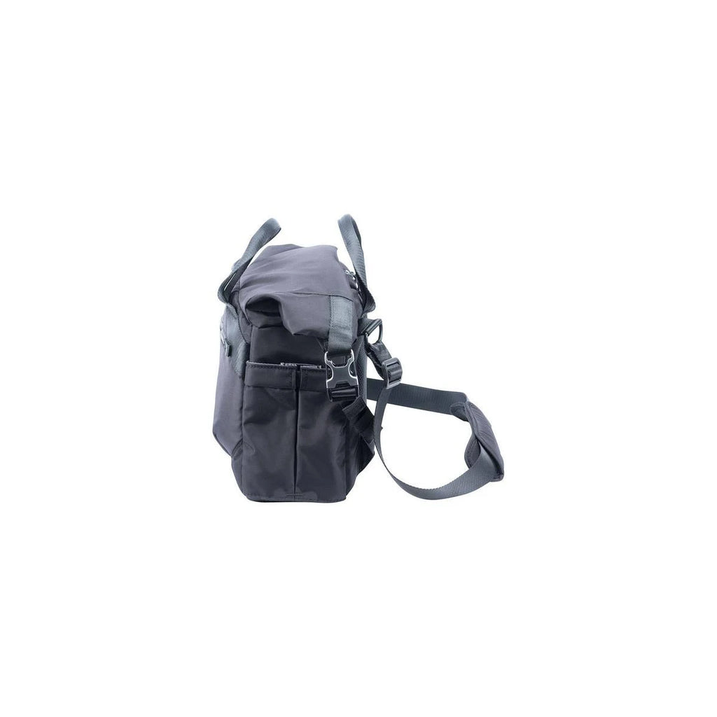 Black Slim Rolltop Shoulder Bag R513064