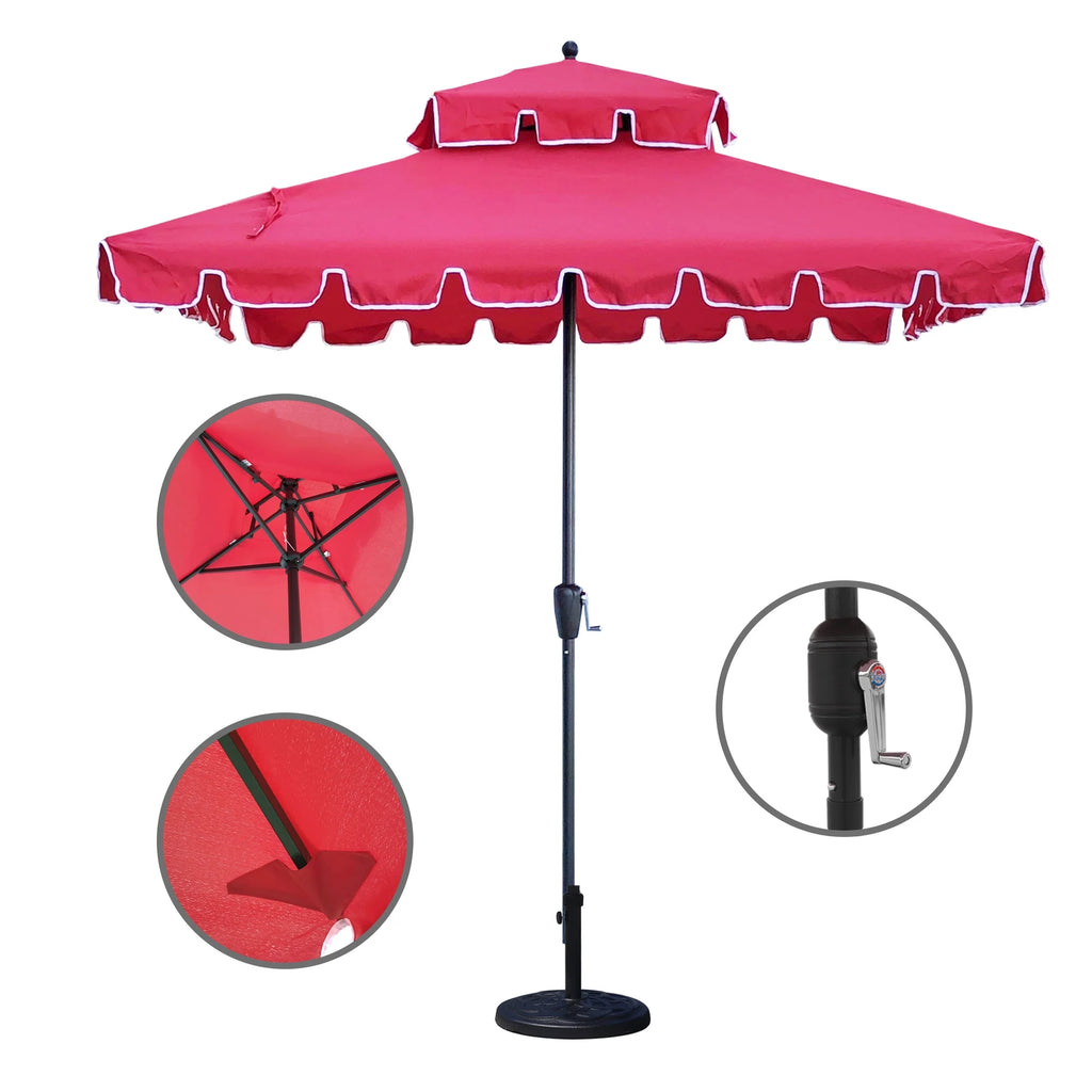 7' Square Beach Umbrella P58151
