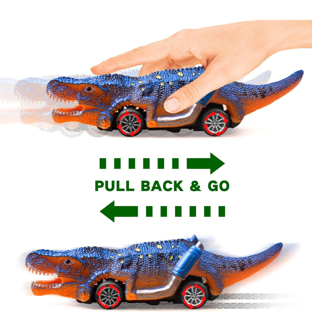 Dinosaur Pull Back Cars Toys W264