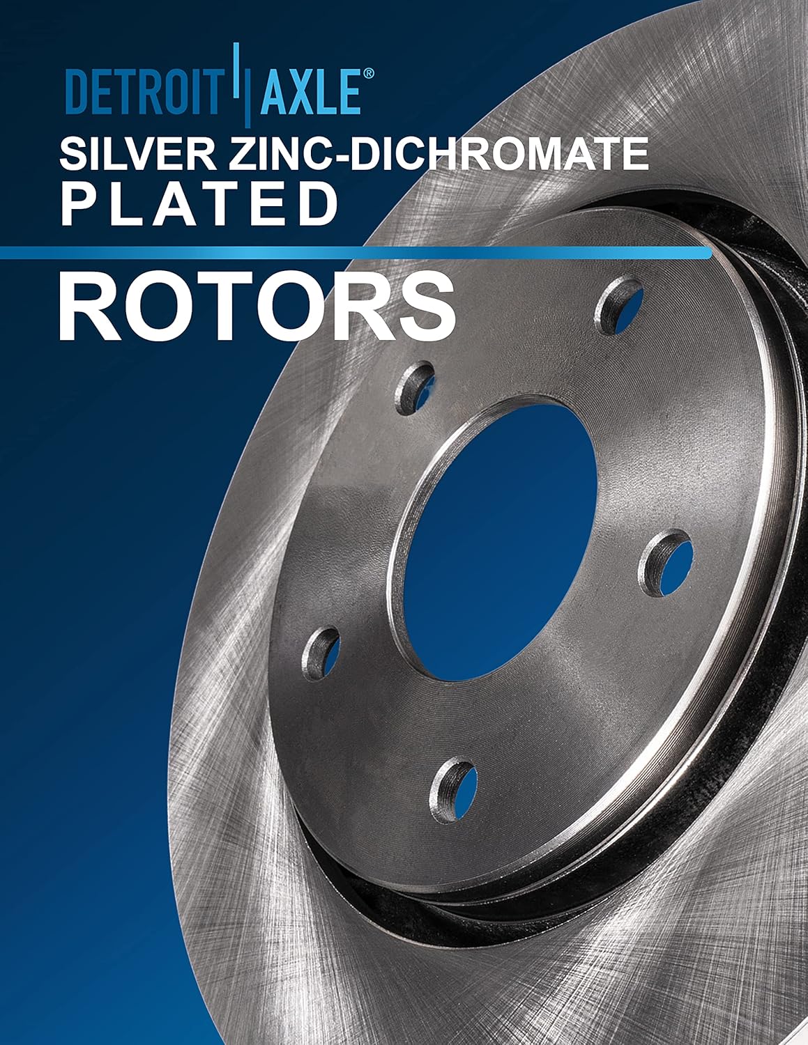 Front & Rear Disc Brake Rotors 4pc Set U777
