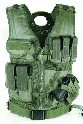 Black Entry Assault Vest F853859
