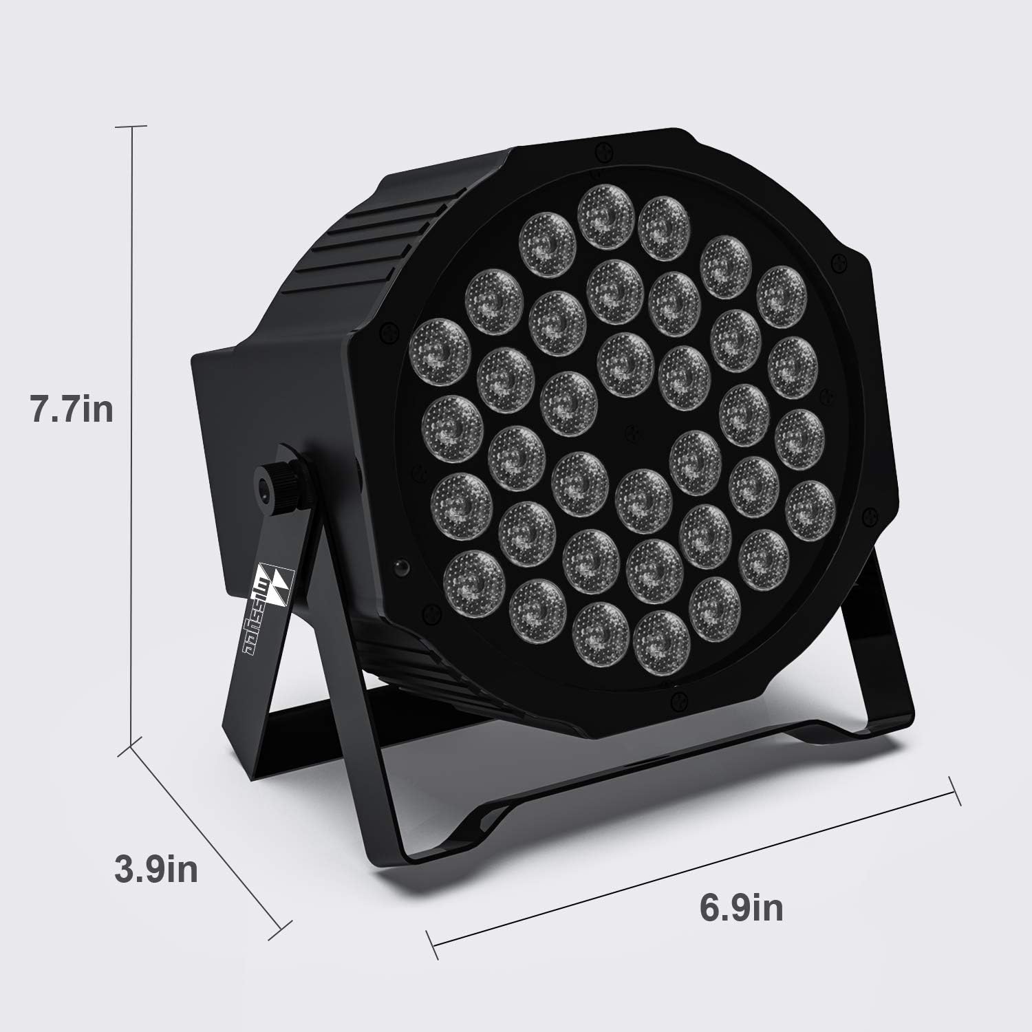 36 RGB LED Stage Lights with Remote Control (8 Pack) I781