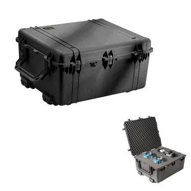 Black Padded Divider Camera Case A8557