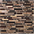 12 in. x 12 in. x 8 mm Glass Mesh-Mounted Mosaic Wall Tile V1454