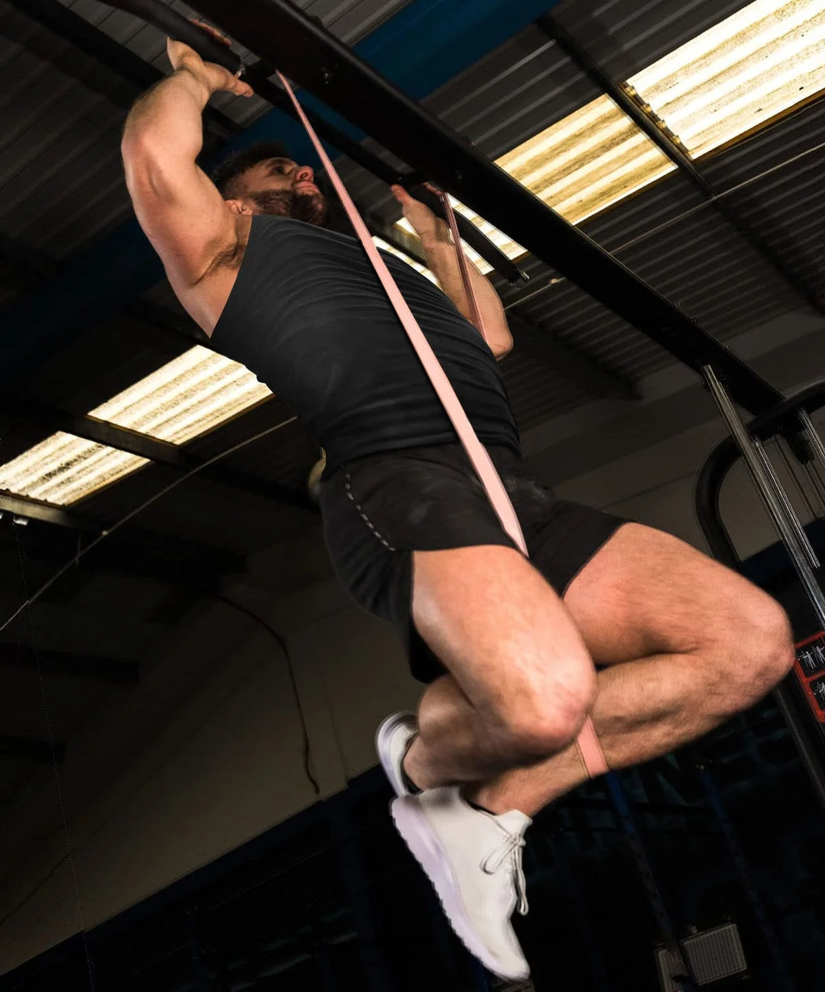 Resistance Bands 5 Level Set, Thick Latex Long Loop N737736