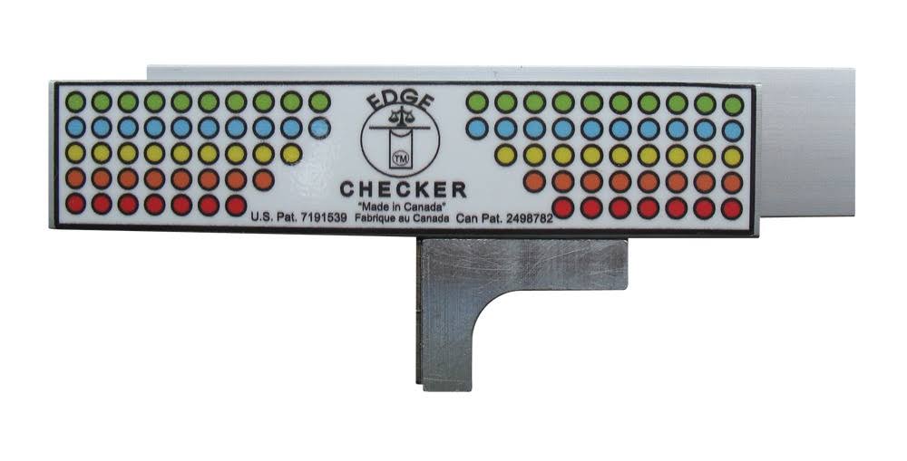Ice Hockey Figure Skate Sharpening Edge Checker with Case M92506