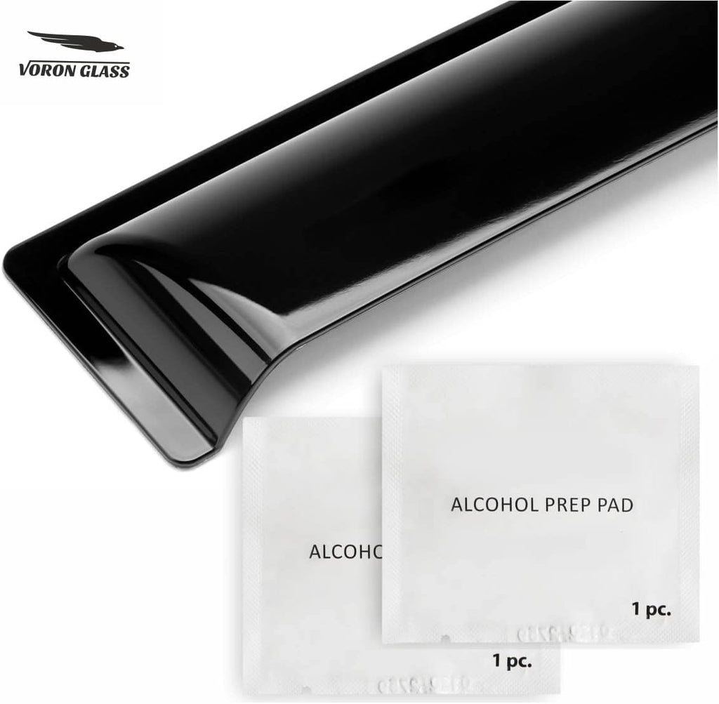 4 Pieces Glass Rain Guards for Hyundai Tucson M688