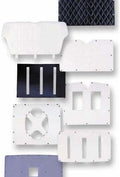 White Winterfront Truck Grille Cover Pack of 2 J738070