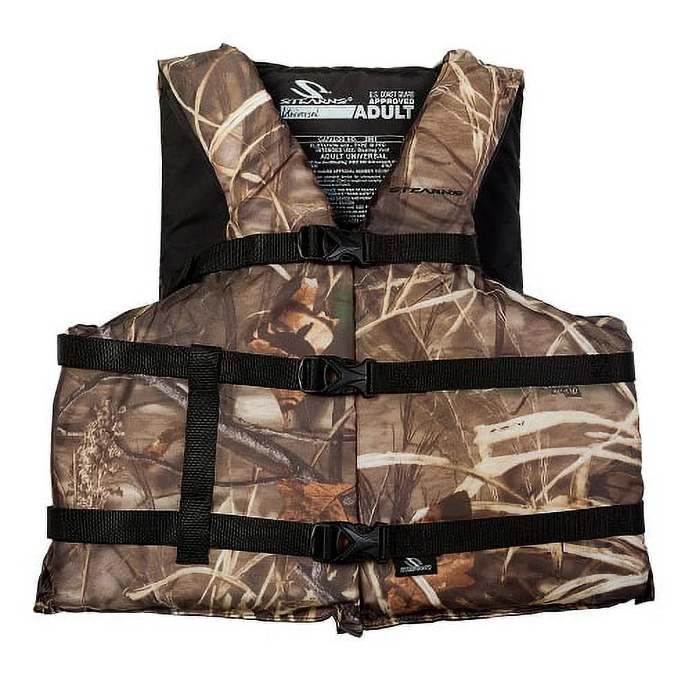 Oversized Camouflage Life Jacket D952714