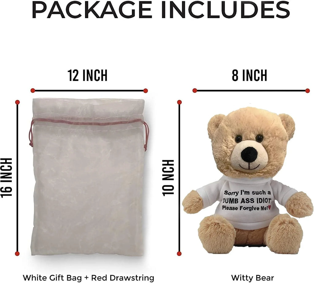 Teddy Bear with Gift Bag T308