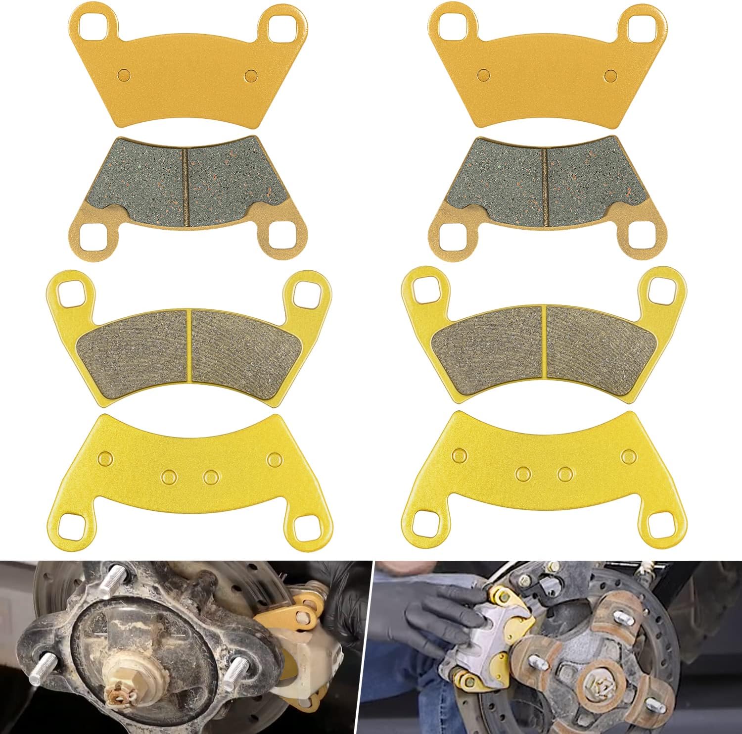 Severe Duty Brake Pads Pack of 2 R77149