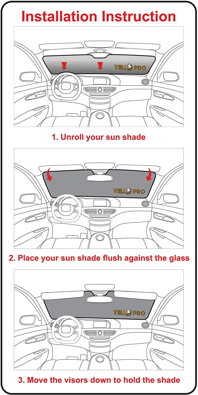 Front Windshield Sunshade for Mercedes-Benz GLC-Class SUV Q4764