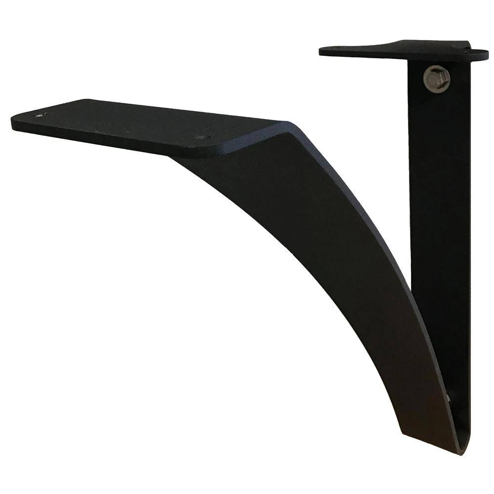 Black Mailbox Post Bracket E531046
