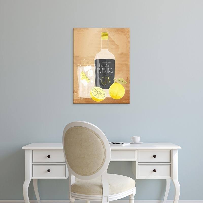 Green Lili Premium Canvas Art (32 x 24) C571470