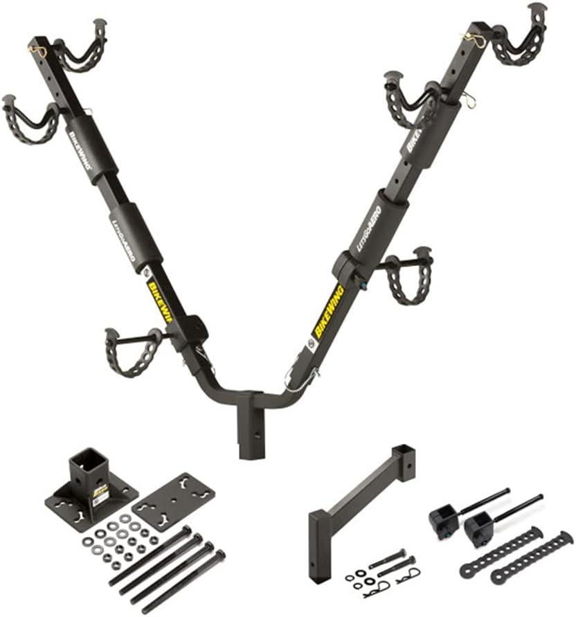 Black Double Bike Carrier System S566