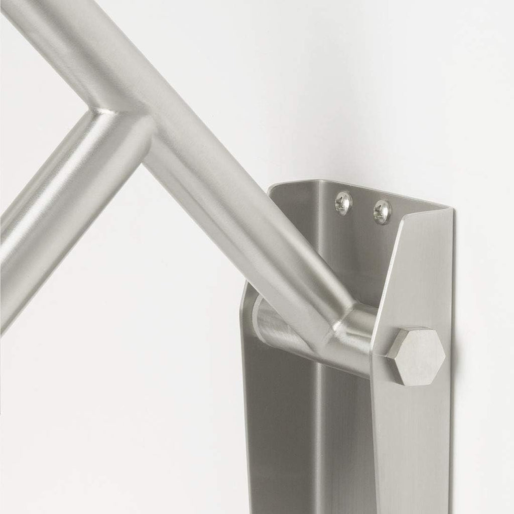 Satin Stainless Steel 30 inch Swing Up Grab Bar Y7360